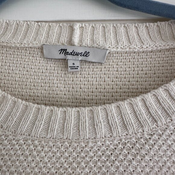 Cream Madewell Knit Sweater - Picture 2 of 4